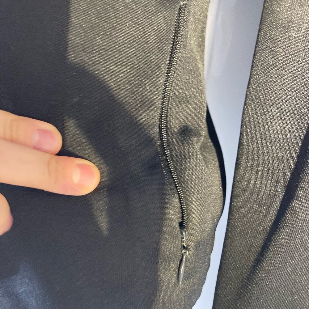 ADIDAS Y-3 YOHJI YAMOMOTO BLACK SLIM TRACK JACKET HIDDEN ZIPPERS S - Picture 5 of 7